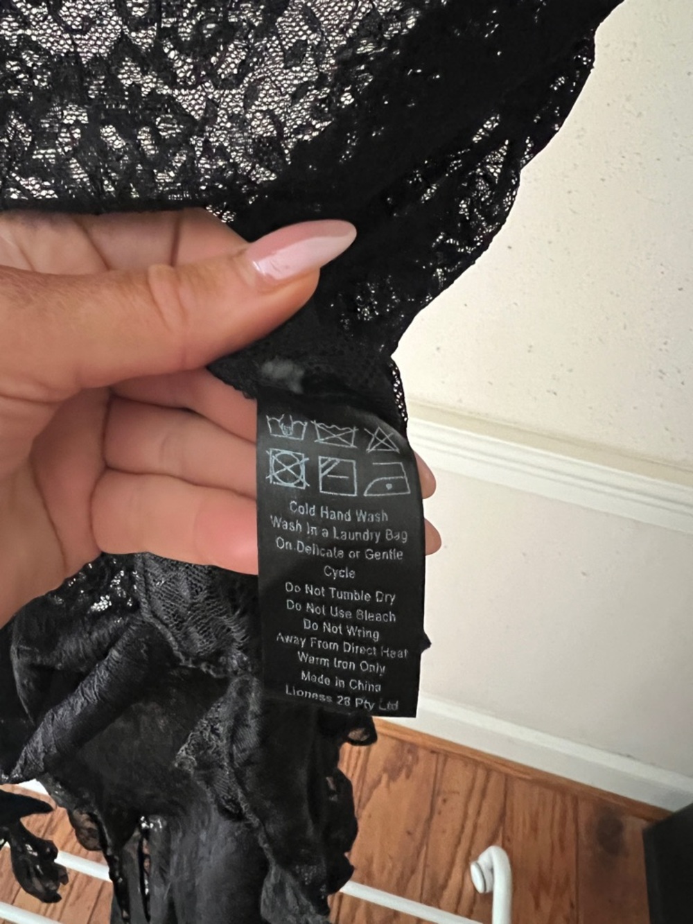 LIONESS RENDEZVOUS DRESS ONYX - Picture 9 of 9